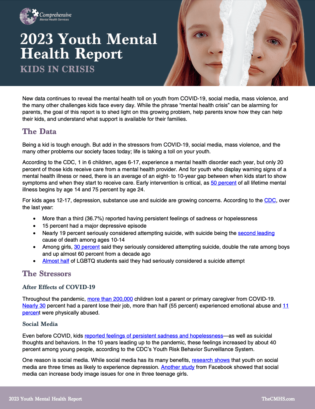 2023 Youth Mental Health Report